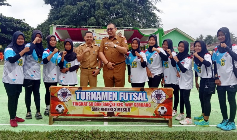 Disdikbud Mesuji Gelar Turnamen Futsal dan Vollyball