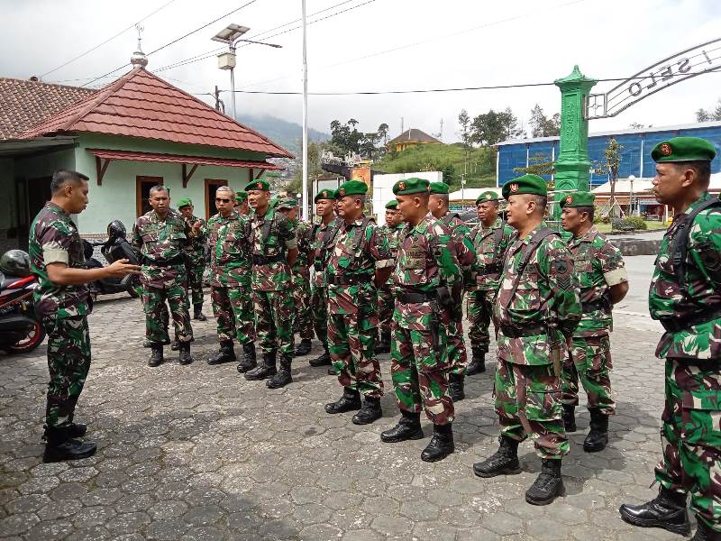 Erupsi Merapi, Kodim 0724/Boyolali Siagakan Prajuritnya