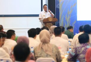 Gubernur Arinal Djunaidi Menggelar High Level Meeting Bersama TPID dan TP2DD, Upaya Antisipasi Jelang Bulan Suci Ramadan