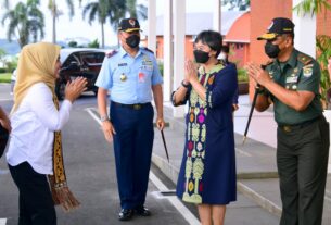 Ibu Iriana dan OASE KIM Kunjungan Kerja ke Provinsi Lampung
