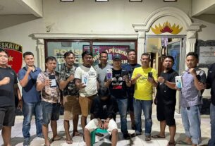 Jadi Pelaku Curat di Tri Tunggal Jaya, Oknum Pelajar Ditangkap Polisi