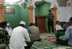 Jalin Ukhuwah di Bulan Suci Ramadhan, Forkopincam Sidoharjo Laksanakan Taraweh Keliling