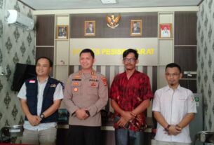 Kapolres Pesisir Barat sambut baik kedatangan Bawaslu Pesisir Barat