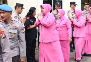 Kapolres Tulang Bawang Ucapkan Terima Kasih Kepada Personel Polsek Menggala