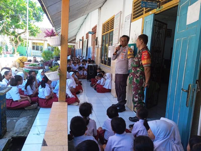 Kasus Penculikan Anak Meningkat, Babinsa Imbau Guru Awasi Murid - Muridnya