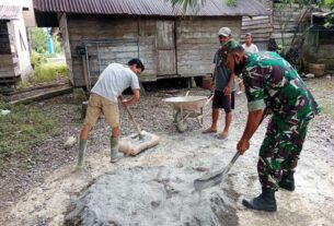 Kiprah Babinsa Posramil 06/Bubon Dalam Membantu Dan Mengatasi Kesulitan Warga Binaannya