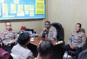 Kunker Perdana, AKBP Jibrael: Polsek Banjar Agung Adalah Barometer
