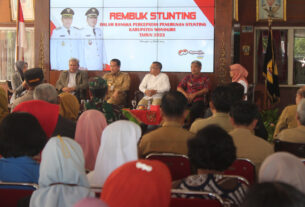 Menuju Wonogiri Zero Stunting Tahun 2024, Dandim 0728/Wonogiri Hadiri Rembuk Stunting