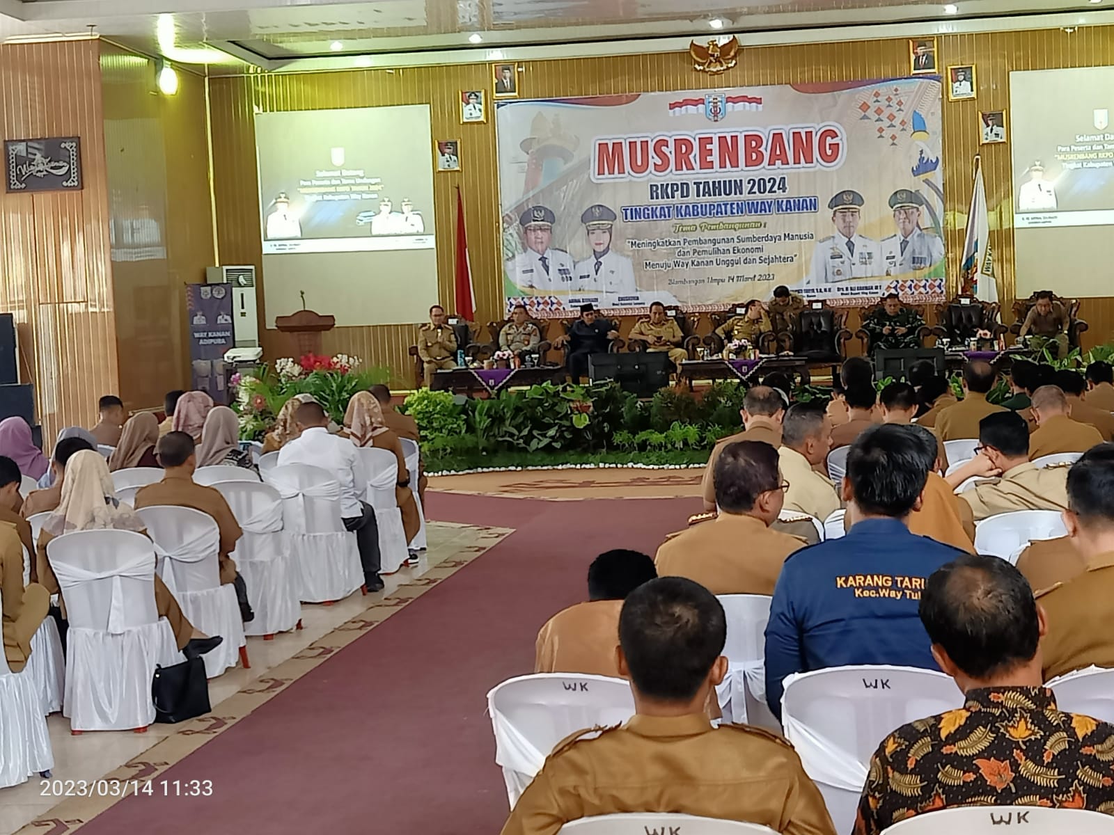 Musrenbang Way Kanan Digelar,Rumuskan Program Prioritas Pembangunan 2024,