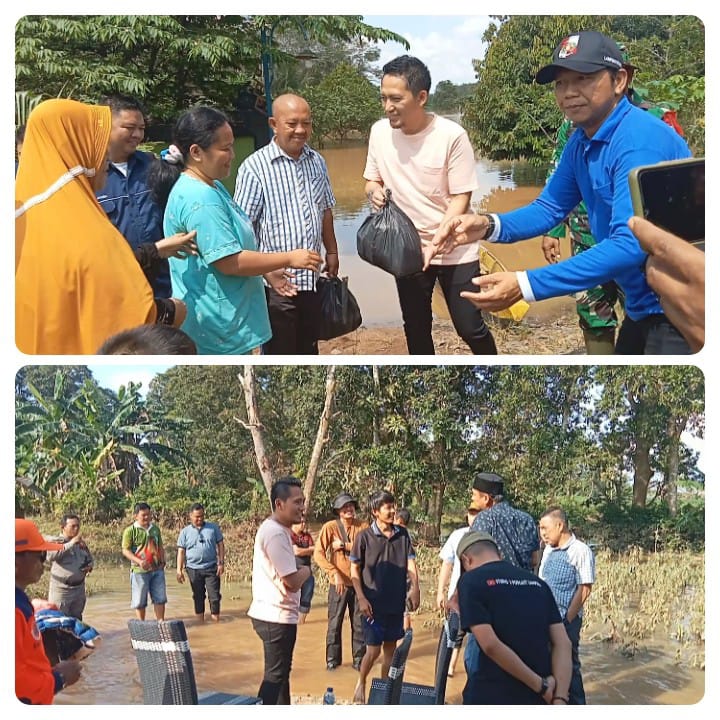 Pastikan kesehatan warganya, Ardian Saputra kunjungi lokasi banjir di 3 Kecamatan