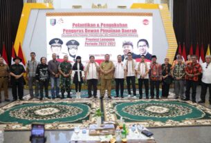 Pelantikan Pengurus DPD PAPPRI Lampung, Ini Harapan Gubernur Lampung