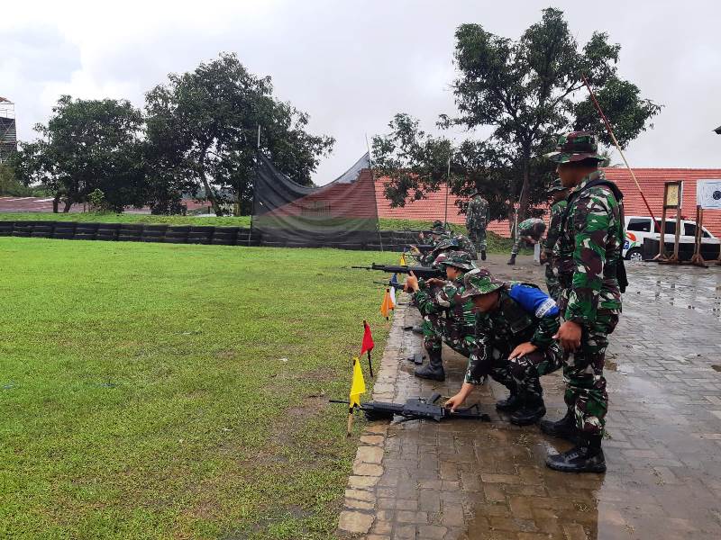 Pelihara dan Pertajam Kemampuan Prajurit, Kodim Boyolali Laksanakan Latihan Menembak