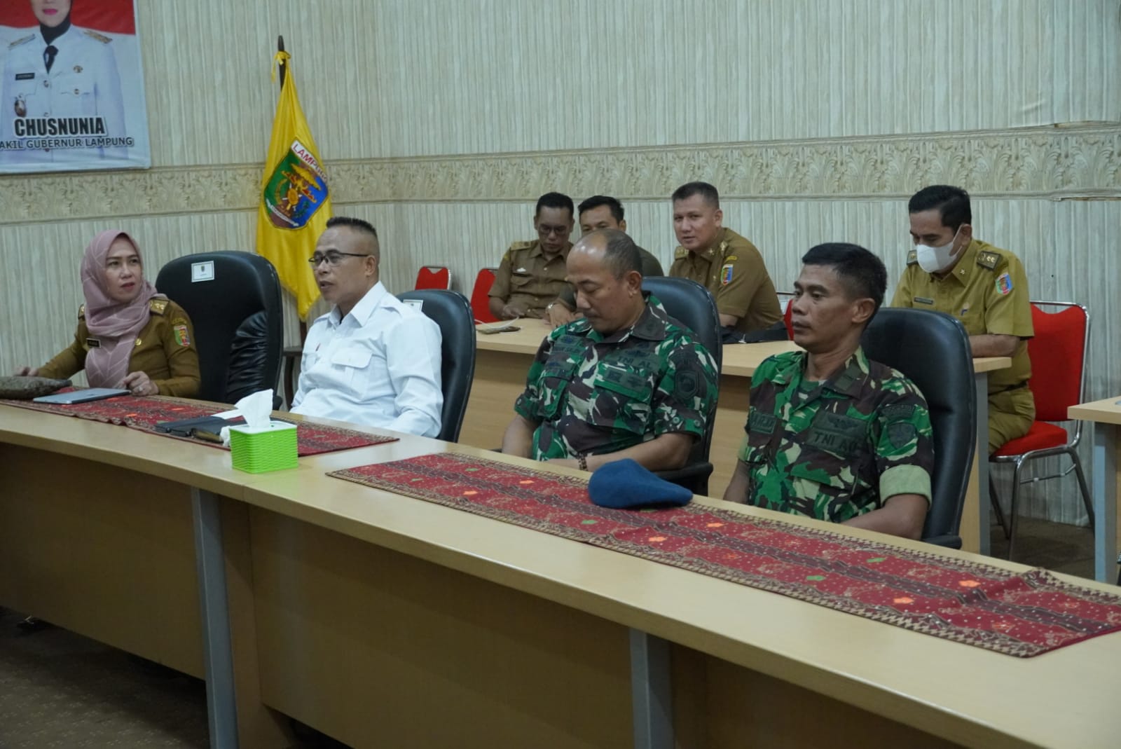 Pemprov Lampung Ikuti Rakor Pengendalian Inflasi Daerah Bersama Menteri Dalam Negeri RI