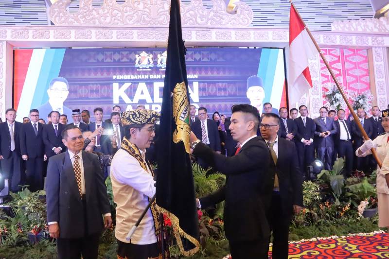 Pengukuhan dan Pelantikan Pengurus KADIN Lampung, Gubernur Harapkan Sinergitas Dalam Membangun Lampung