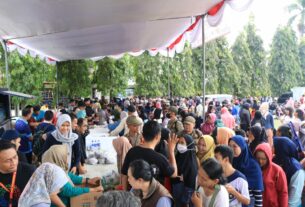 Peringati HUT ke-59 Provinsi Lampung, Pemprov Gelar Bazar UKM dan Pasar Murah
