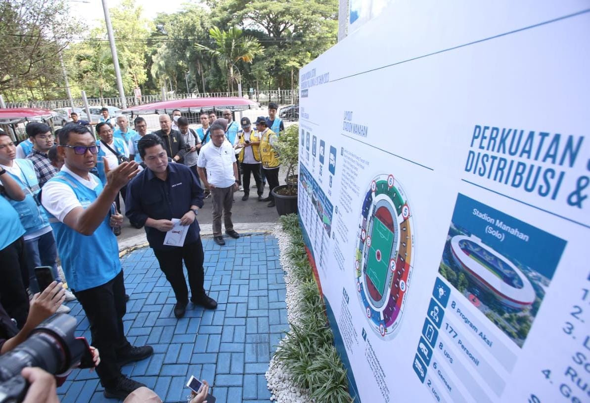 Piala Dunia U20, PLN Siapkan Skenario Kelistrikan Zero Down Time di 6 Stadion Utama dan Fasilitas Pendukungnya