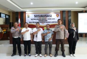 Polresta Bandar Lampung Gelar Sosialisasi Hukum UU No 1 Tahun 2023 Tentang KUHP