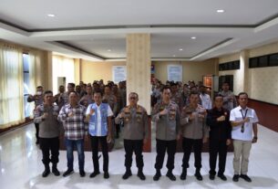 Polresta Bandar Lampung Ikuti Giat Pembinaan Etika dan Pembinaan Pemulihan Profesi oleh Bidpropam Polda Lampung