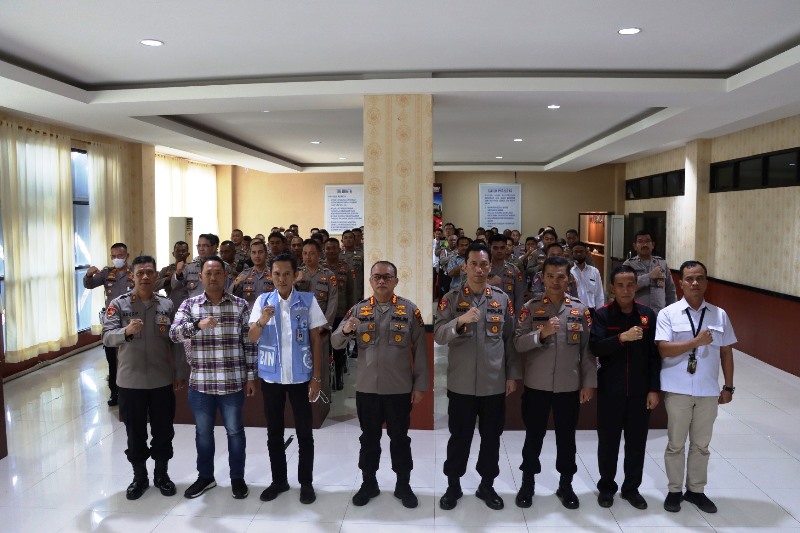 Polresta Bandar Lampung Ikuti Giat Pembinaan Etika dan Pembinaan Pemulihan Profesi oleh Bidpropam Polda Lampung