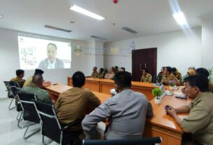 Bupati Pesisir Barat menghadiri Rakor dengan Kementerian Kemenkomarves