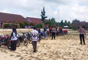 Satlantas Polres Tulang Bawang Gelar Police Goes To School dan Razia Knalpot Brong