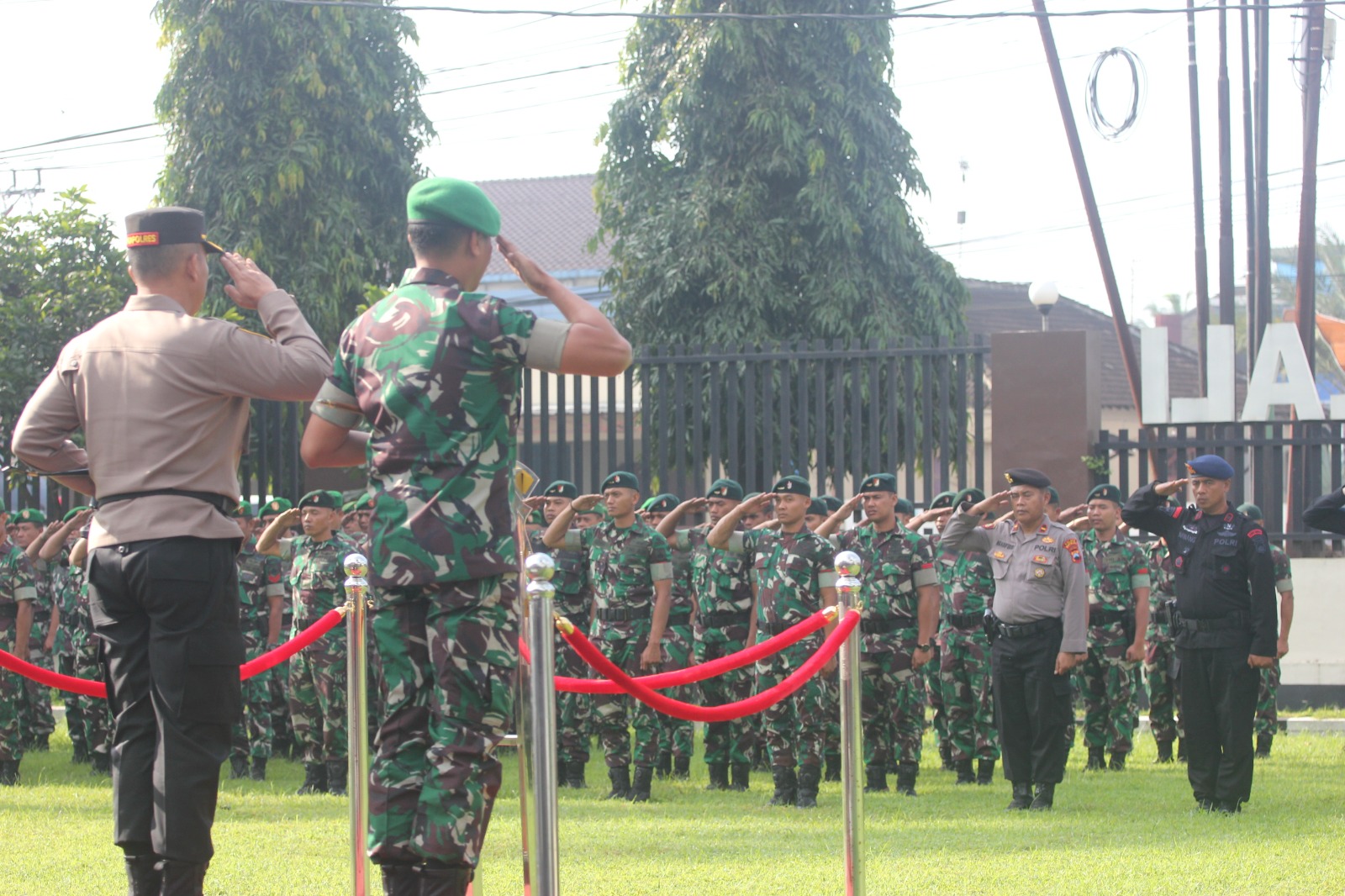 TNI dan Polri Boyolali Tingkatkan Sinergitas Dan Soliditas Jelang Pemilu 2024