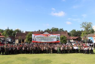 Tingkatkan Soliditas Dan Sinergitas, TNI-Polri Surakarta Gelar Apel Bersama