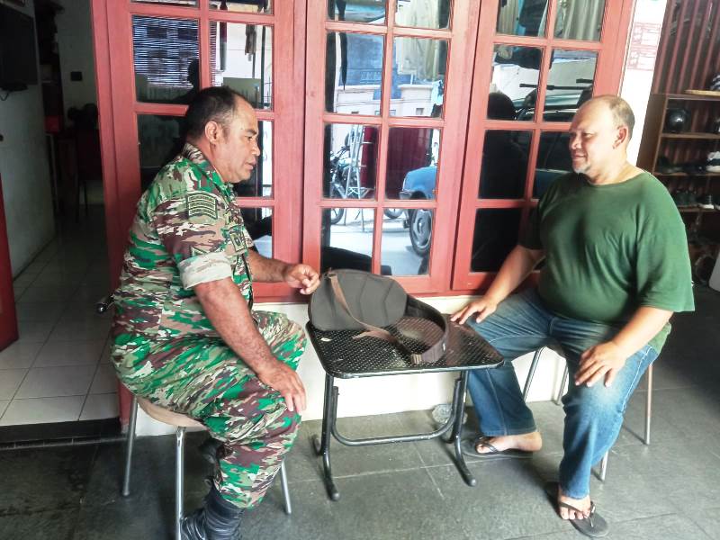 Tokoh Masyarakat Jadi Sasaran Komsosnya Babinsa Kemlayan