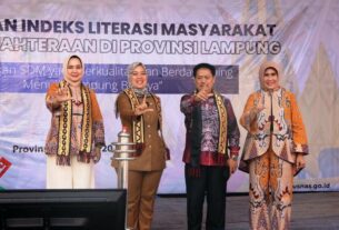 Wakil Gubernur Chusnunia Membuka Kegiatan Festival Literasi dan Kegiatan Peningkatan Indeks Literasi Masyarakat