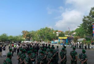 Apel Gabungan TNI-Polri Di Wonogiri, Ciptakan Kamtibmas Yang Kondusif Lebaran 2023
