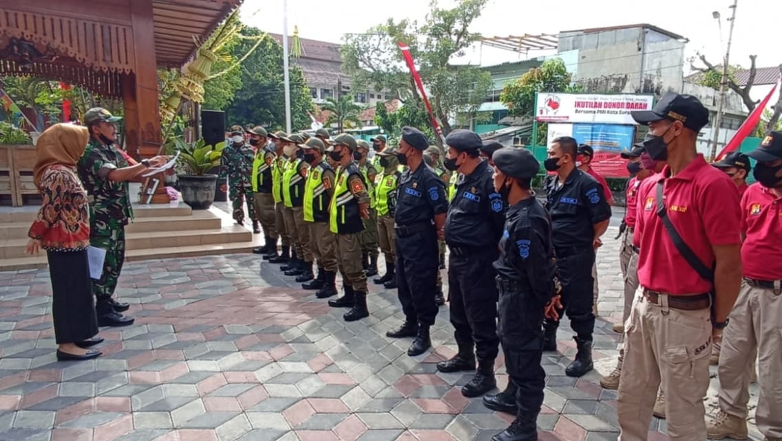 Jelang Lebaran Babinsa Jebres Gelar Apel Kesiap Siagaan