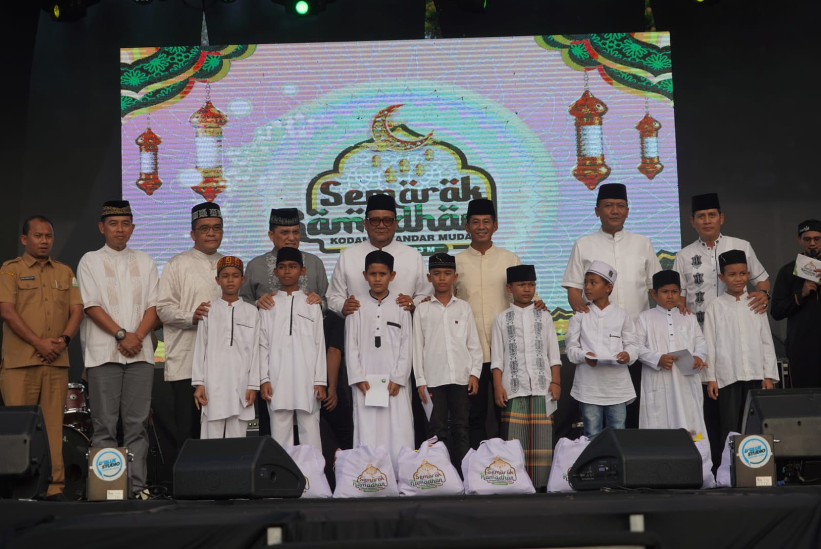 Kodam Iskandar Muda gelar kegiatan Semarak Ramadhan 1444 H di Lapangan Blangpadang, Kota Banda Aceh.