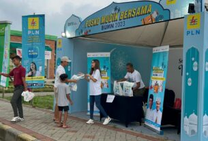 PLN Berikan Layanan Kesehatan Hingga Spot Foto di Posko Rest Area Km 84 B Pandaan - Malang