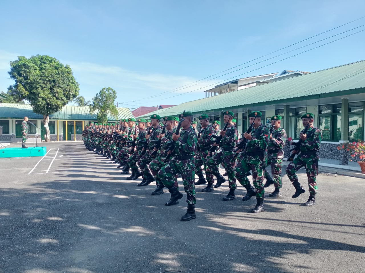 Pasi Ops Kodim 0105/Abar Aktifkan Kembali Memori Prajurit Untuk Mengingat Permildas Bersenjata