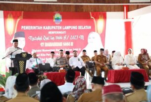 Pemkab Lampung Selatan Gelar Peringatan Nuzulul Qur’an 1444 H/2023 M di Aula Sebuku