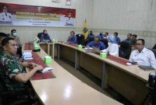 Pemprov Lampung Mengikuti Rapat Koordinasi Pengendalian Inflasi Daerah Bersama Menteri Dalam Negeri RI