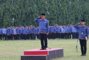 Peringatan Hari Otonomi Daerah XXVIII Provinsi Lampung, Gubernur Tegaskan Kembali Esensi Filosofi Otonomi Daerah Kepada Kabupaten dan Kota