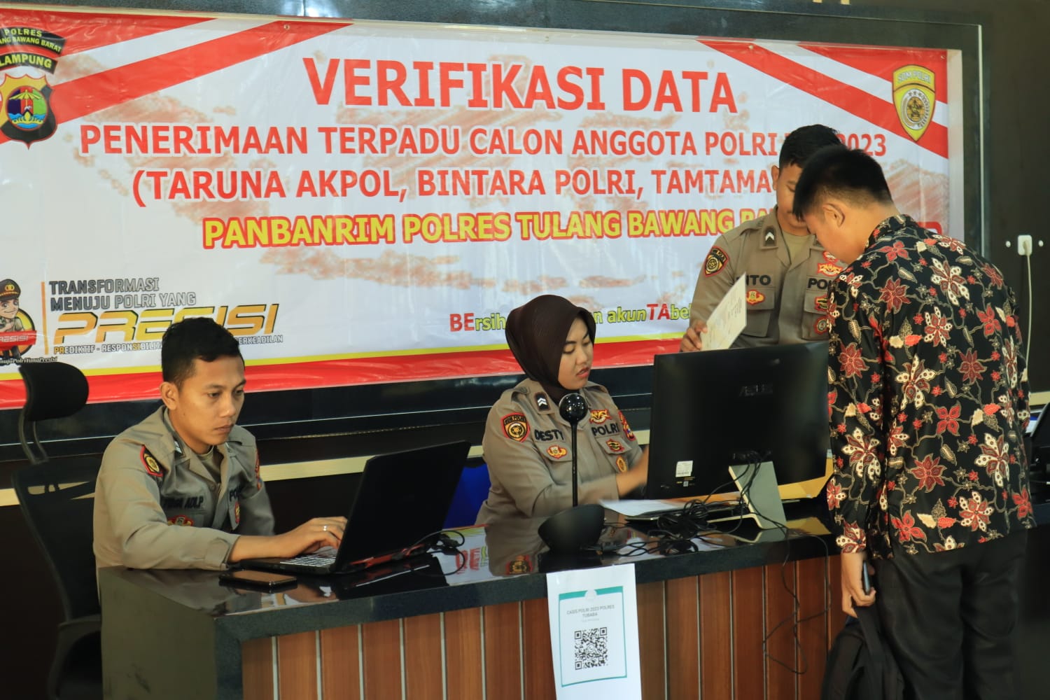 Polres Tulang Bawang Barat Buka Pendaftaran Polisi Gratis