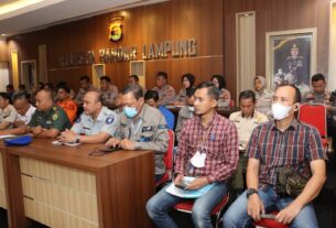 Polresta Bandar Lampung gelar rakor bahas persiapan Mudik Lebaran 2023