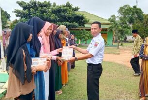 SMPN 3 Mesuji Gelar Pesantren Kilat dan Pembagian Takjil Ramadhan