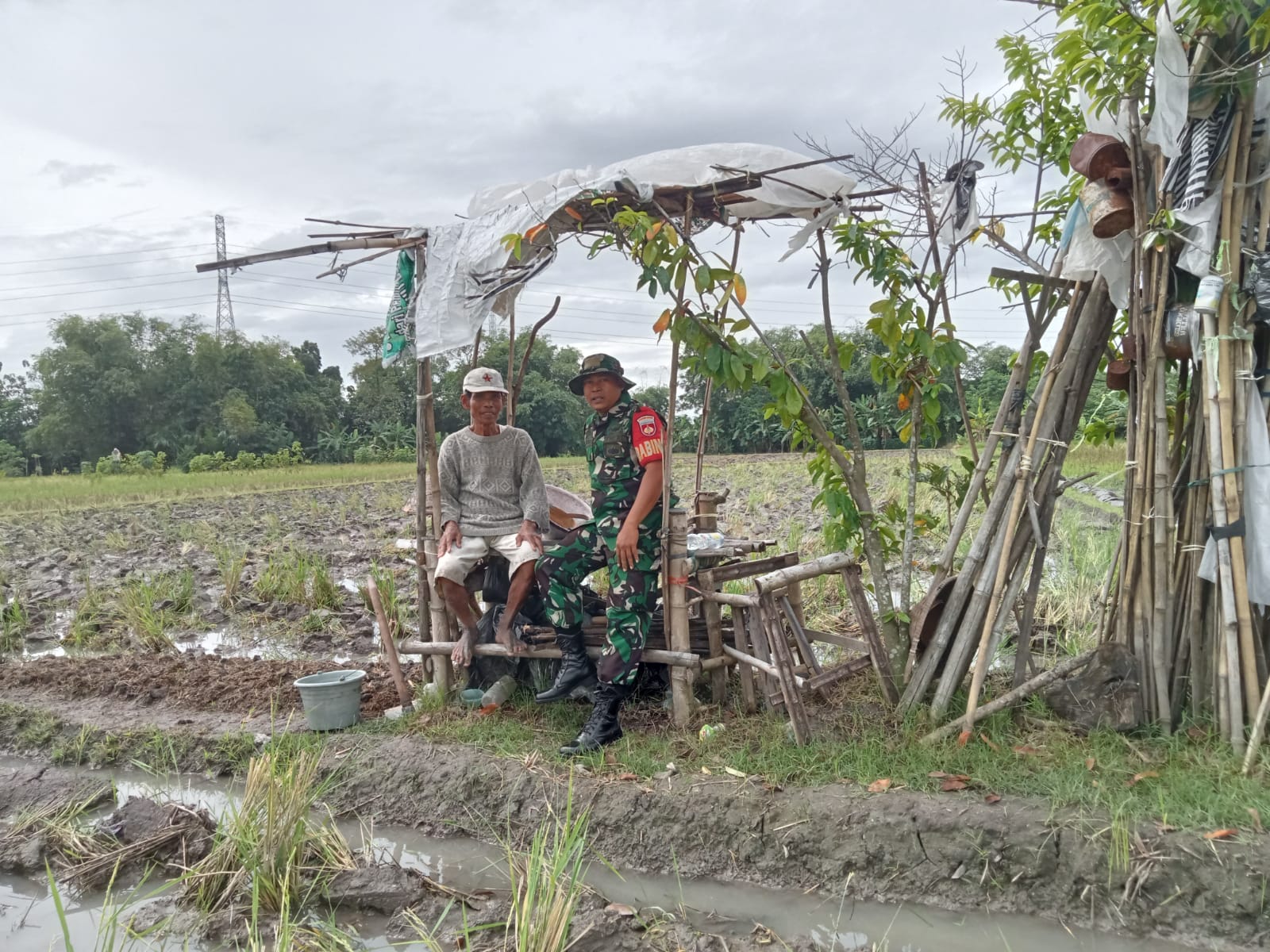 Serda Anang Sambangi Petani dengarkan kendala musim tanam di desa Kwarasan