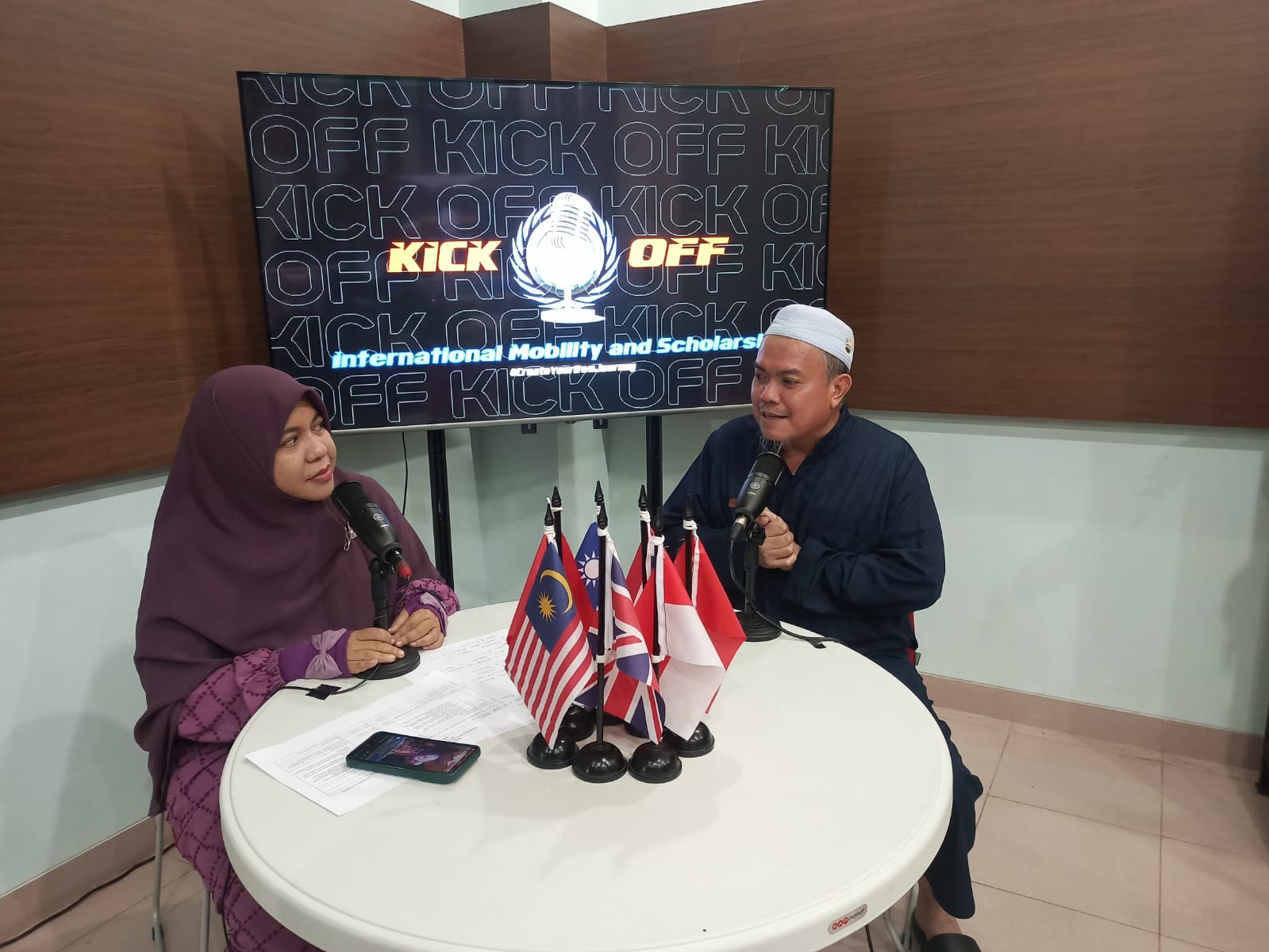 UPT International Office Gelar Podcast KickOff International Mobility dan Scholarship