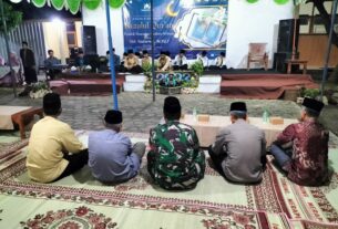 Wakili Danramil, Serda Sudiq Hadiri Peringatan Nuzulul Qur'an