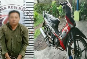 Jadi TO, Petani Yang Nyambi Jadi Pengedar Narkotika Ditangkap Polres Tulang Bawang