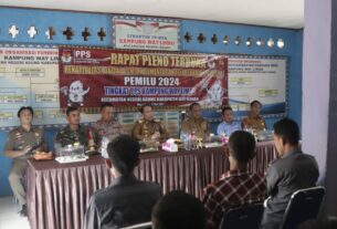 Adipati Pantau Persiapan Pilkakam Serentak Way Kanan Tahun 2023, Panitia Diminta Netral, Jalankan Proses Sesuai Aturan