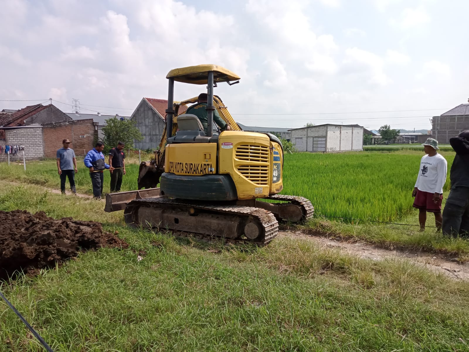 Koramil 02/Banjarsari Laksanakan Kerja Bakti Dalam Rangka Pra TMMD Reguler ke-116