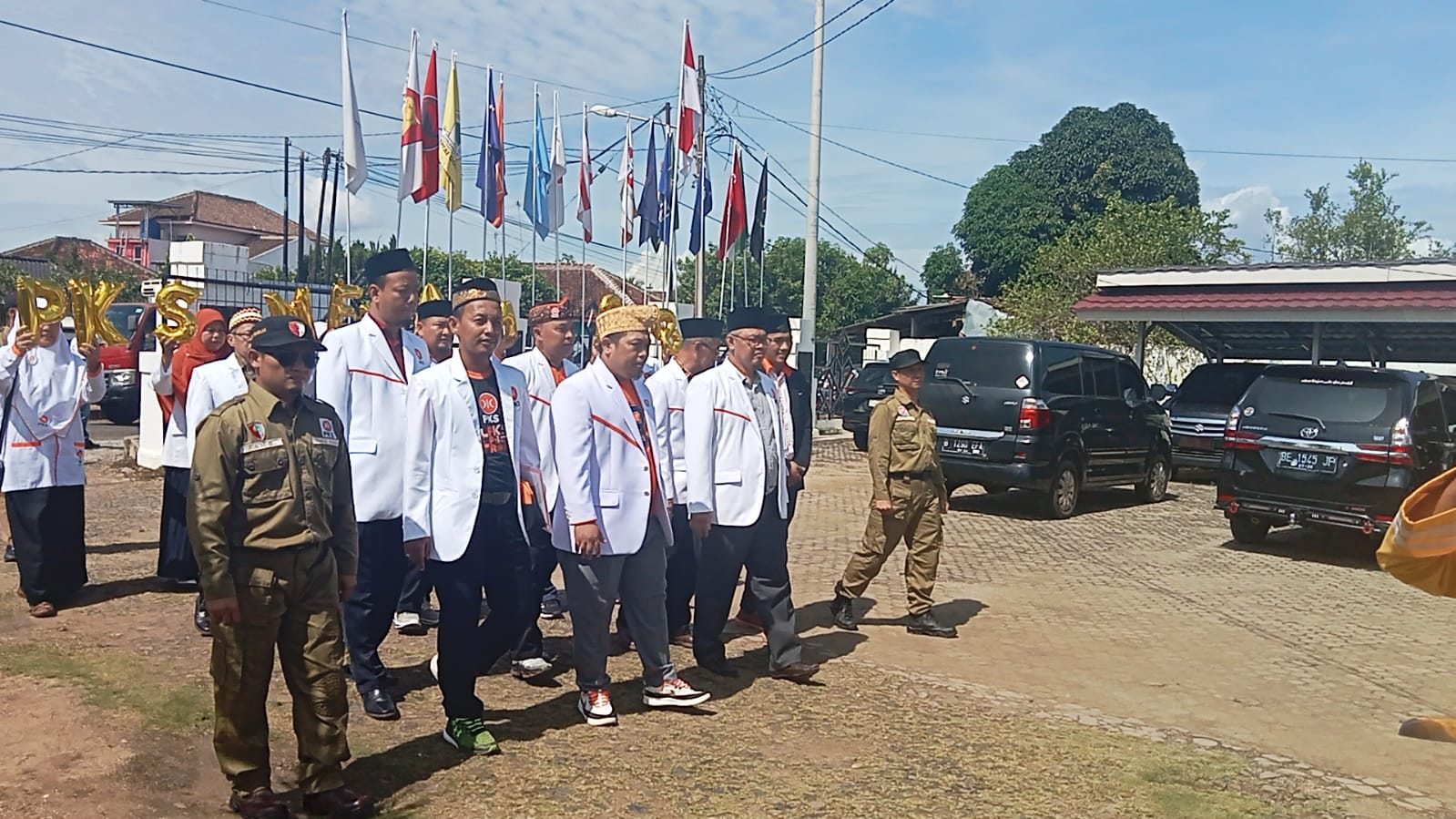 DPD PKS Lampura resmi daftar Bacalon Legislatif ke KPU