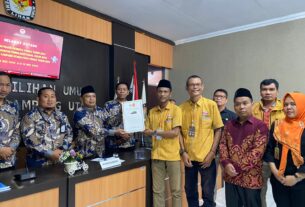 Daftar Bacaleg Ke KPU, DPC Hanura Lampura optimis target Kursi di DPRD tercapai