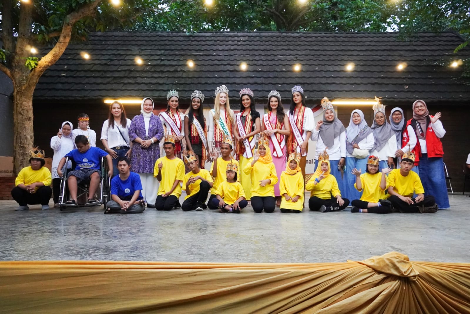 Gathering Keluarga Disabilitas Lampung Hadirkan Tiga Puteri Dunia dan Pemenang Puteri Indonesia 2023