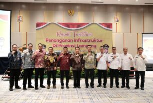 Gubernur Arinal Bahas Penanganan Infrastruktur Bersama Irjen dan Dirjen Bina Keuangan Daerah Kemendagri